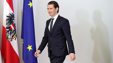 Imagen del canciller austriaco, Sebastian Kurz. | Reuters