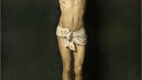 'Cristo crucificado', el cuadro de Diego Velázquez que se encuentra en el Museo del Prado, en Madrid