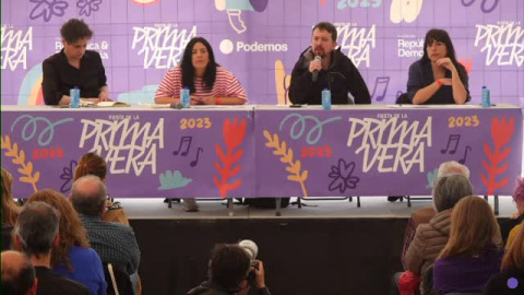 Pablo Iglesias defiende la unidad de la izquierda "a pesar de los insultos y los ninguneos"