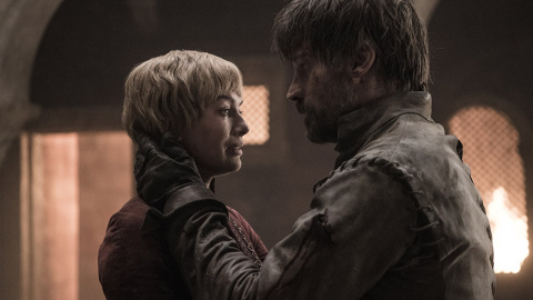 Cersei y Jamie Lannister. HBO.