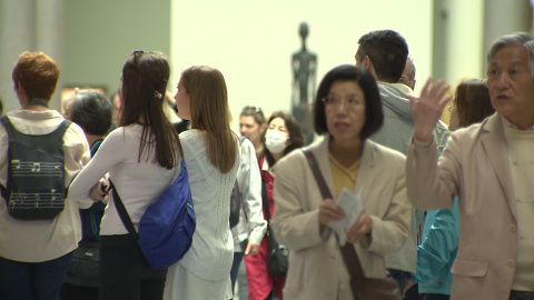 Largas colas en el Museo del Prado en el DÃ­a Internacional de los Museos