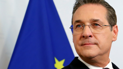 Heinz-Christian Strache, vicecanciller austríaco REUTERS/Leonhard Foeger