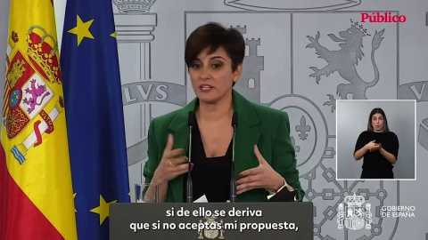 VÍDEO | El Gobierno insiste en que el PP apoye su plan de recuperación y rechaza las "imposiciones" de Feijóo