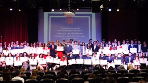 Acto de entrega de los Premios Extraordinarios de Educación de la Comunidad de Madrid.- COMUNIDAD DE MADRID