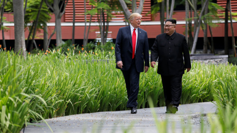 Donald Trump ha calificado de "honor" la posibilidad de reunirse con Kim Jong Un. / Reuters