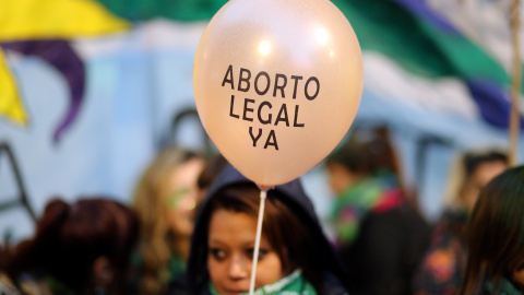 Protesta contra la violencia a las mujeres en Buenos Aires. / Reuters