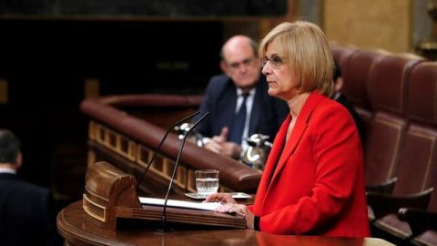 García Pelayo, en el Congreso de los Diputados. EFE