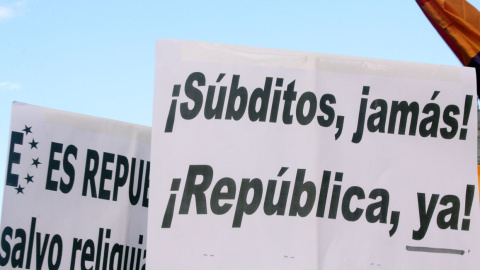 Marcha por la III República en Madrid