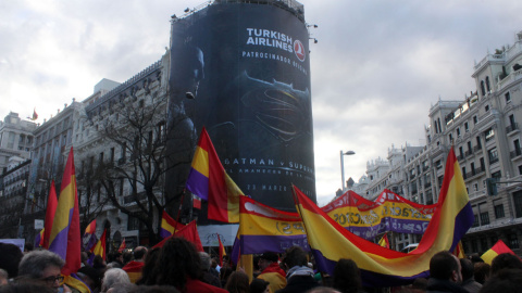 Marcha por la III República en Madrid