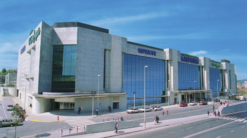 Tienda de El Corte Inglés e Hipercor en Santiago de Compostela.