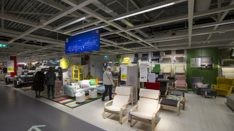 El interior de IKEA Concept Center en Delft, Holanda, sede y tienda de la empresa. REUTERS/Yves Herman