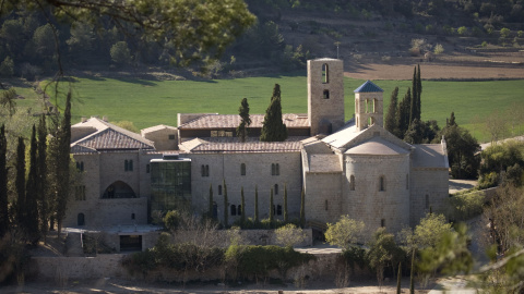 Vista general del Monestir de Sant Benet de Bages