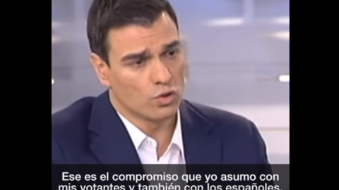 Pedro Sánchez, en 2015