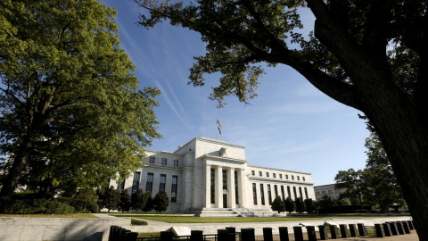 Edificio de la Reserva Federal (el banco central estadounidense), en Washington. REUTERS/Kevin Lamarque