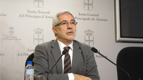 Gaspar Llamazares, portavoz de IU Asturias/EUROPA PRESS