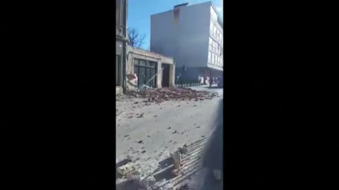 Un fuerte terremoto de magnitud 6,4 sacude Croacia