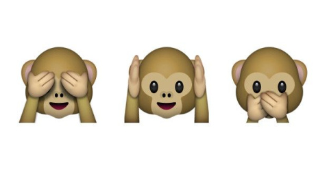 El significado de los tres monos de Whatsapp y muchos emojis más han sido explicados por Jeremy Burge en Emojipedia. /Emojipedia