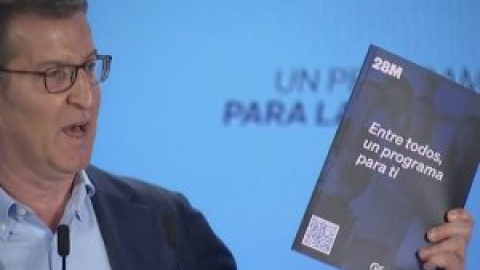 Núñez Feijóo presenta como "un contrato" el programa del partido para las autonómicas y municipales