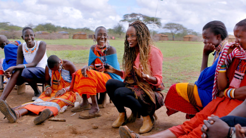 La activista somalí Leyla Hussein