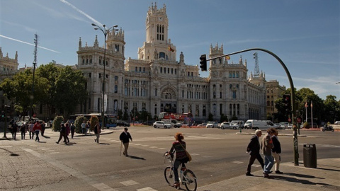 El Palacio de Cibeles, sede del Ayuntamiento de Madrid. E.P.