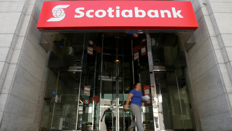 Una oficina del banco Scotiabank, en Ottawa (Canadá). REUTERS/Chris Wattie