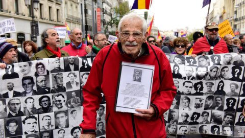 Manifestación en Madrid el 22 de noviembre de 2015.- afp