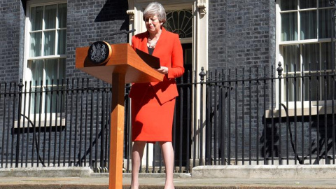 La primera ministra británica, Theresa May