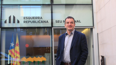 El candidato de ERC para la Alcaldía de Barcelona, Alfred Bosch.