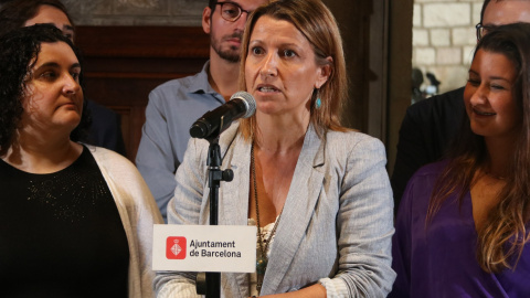 Eva Parera a l'Ajuntament de Barcelona.