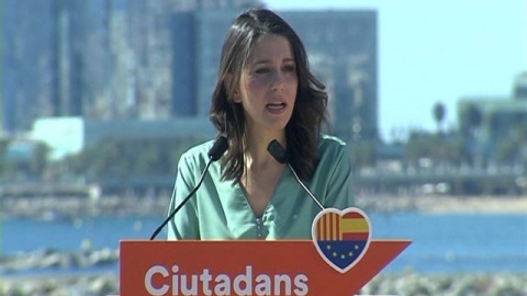 La portavoz de Ciudadanos en el Parlament, Inés Arrimadas /Europa Press