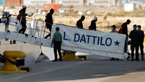 Los desembarcos se han realizado de forma escalonada. - EFE