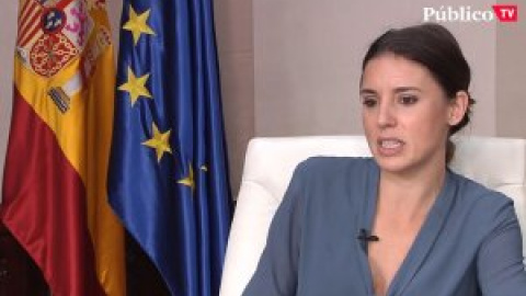 Irene Montero: "Tenemos que defender a las que luchan contra las violencias machistas. Es el caso de Juana Rivas o María Salmerón"