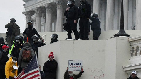 Imagen del asalto al Capitolio de Washington D.C.