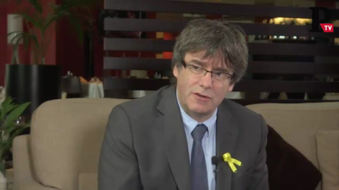 Entrevista Carles Puigdemont: "¿Alguien ha pedido al rey que rectifique?"