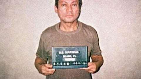 Imagen de Manuel Antonio Noriega el 4 de enero de 1990.