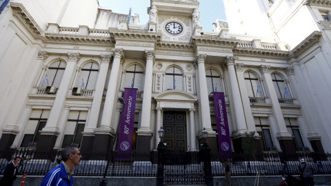 La sede del Banco Central de la República Argentina, en Buenos Aires. REUTERS/Enrique Marcarian