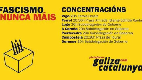 Cartel convocatorias Galicia