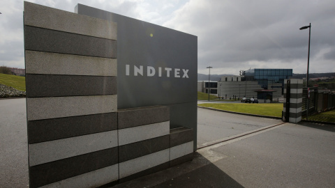 Entrada de la sede de Inditex, en la localidad coruñesa de Arteixo. REUTERS