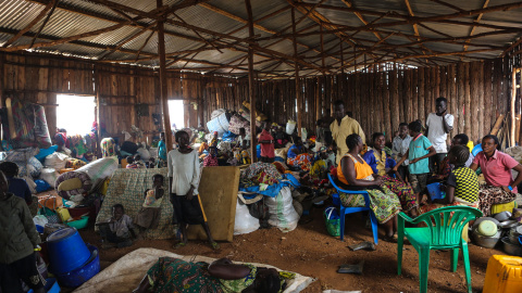 La violencia en el noreste de Congo ha provocado la huida de más de 68.000 personas a Uganda. - MOHAMMAD GHANNAM (MSF)