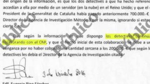 Los detectives que elaboraron para Eugenio Pino el falso informe contra Pablo Iglesias continúan trabajando hoy para la Policía