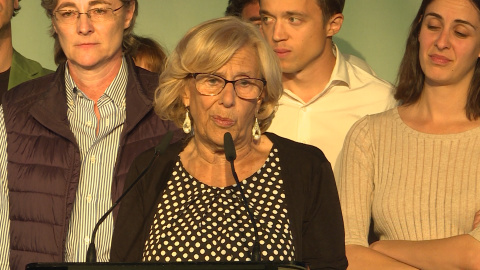 Carmena: "No voy a seguir" siendo alcaldesa