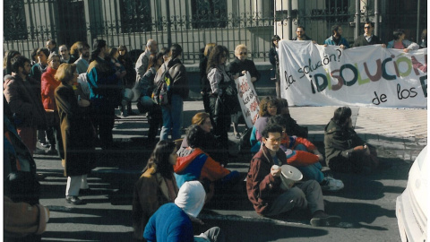 Zaragoza fue, junto con Pamplona, una de las ciudades en las que más visible fue la represión del movimiento insumiso entre 1989 y 2002.