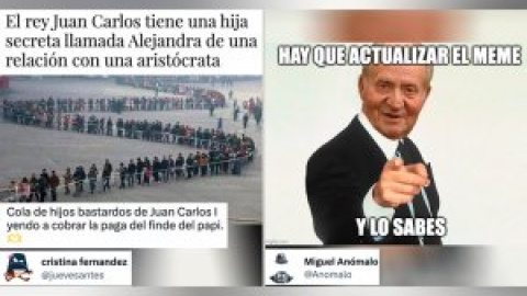 "Hay enormes probabilidades de que todos seamos hijos de Juan Carlos o de Julio Iglesias"