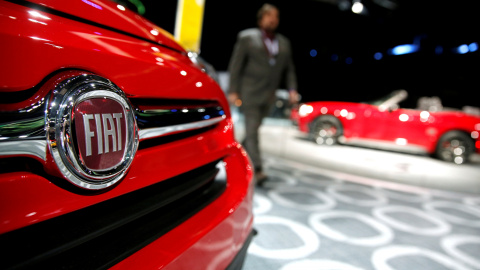 Un vehículo de Fiat, en el Salon del Automóvil de Detroit. REUTERS/Jonathan Ernst