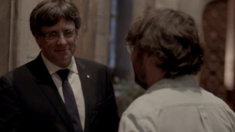 Jordi Évole y Puigdemont