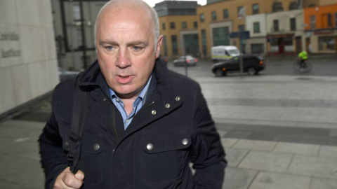 David Drumm llega a los juzgados de Dublín. (REUTERS)