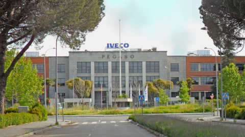 Fábrica de camiones de Pegaso-Iveco en Madrid.