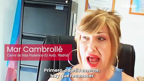 Mar Cambrollé: "Jamás, ni las mujeres ni otros colectivos, hemos tenido una garantía de derechos mayor que con Irene Montero"