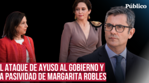 Ayuso ataca al Gobierno en la fiesta del 2 de Mayo frente a la pasividad de Margarita Robles