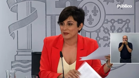 Isabel Rodríguez: "Es un paso más en la campaña del PP de deslegitimizar al Gobierno"